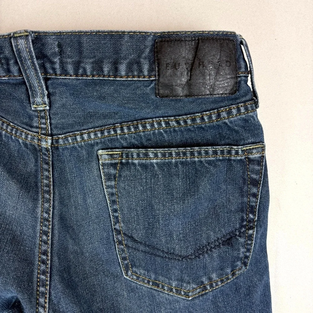 Bullhead Denim Co. Jeans Men 29x30 Blue Cotton Medium Wash Mid Rise Straight Leg